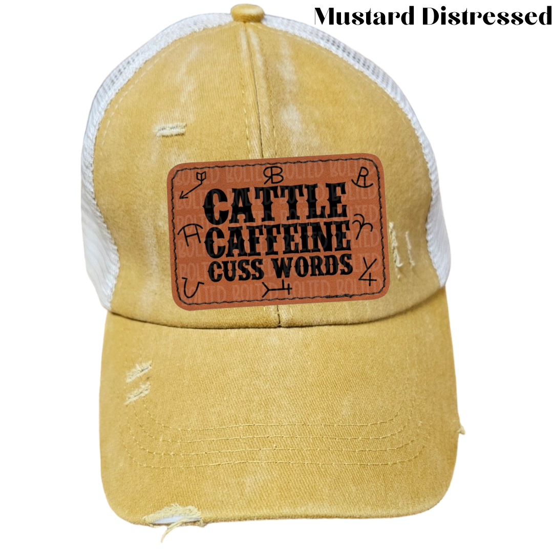 Cattle, Caffeine, Cuss Words