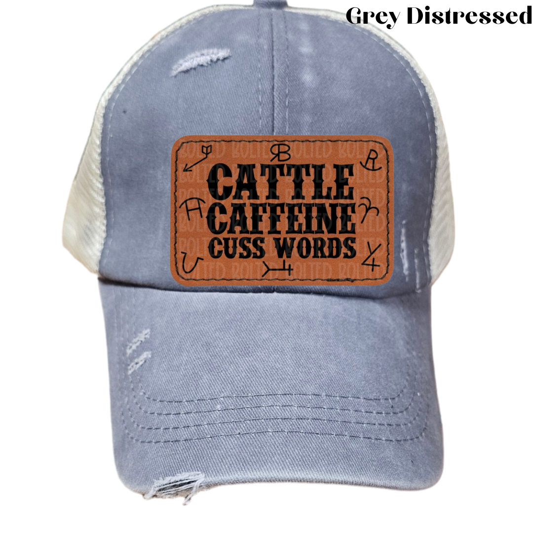 Cattle, Caffeine, Cuss Words