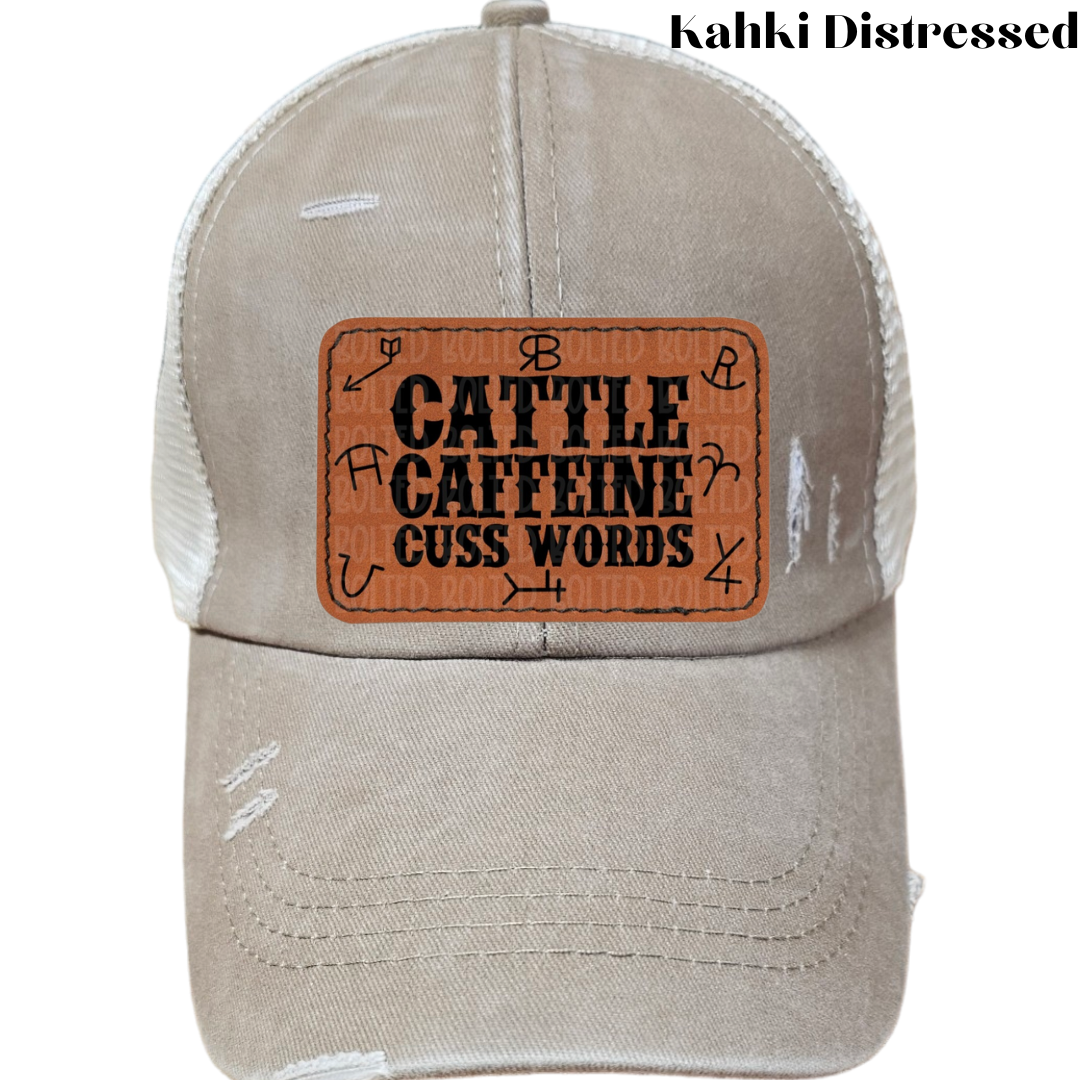 Cattle, Caffeine, Cuss Words