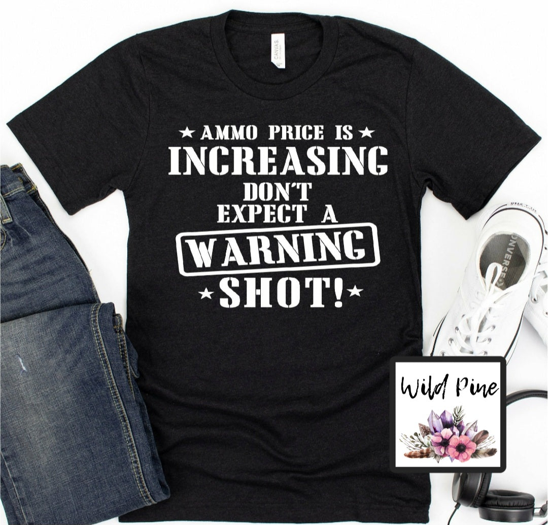 Ammo price is increasing