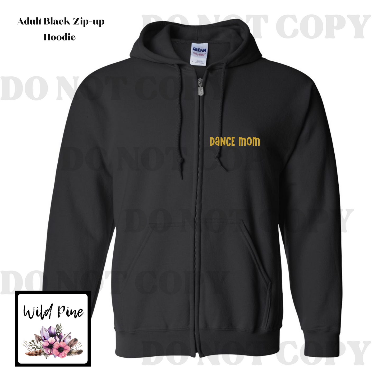 Electric Dance Zip-Up Hoodies