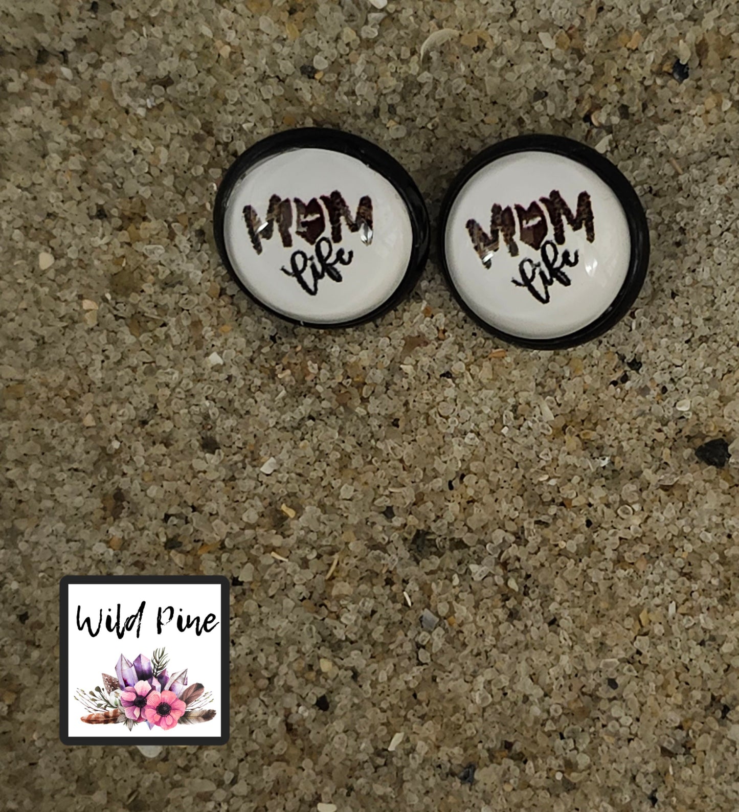 Football Mom Life 12MM STUD