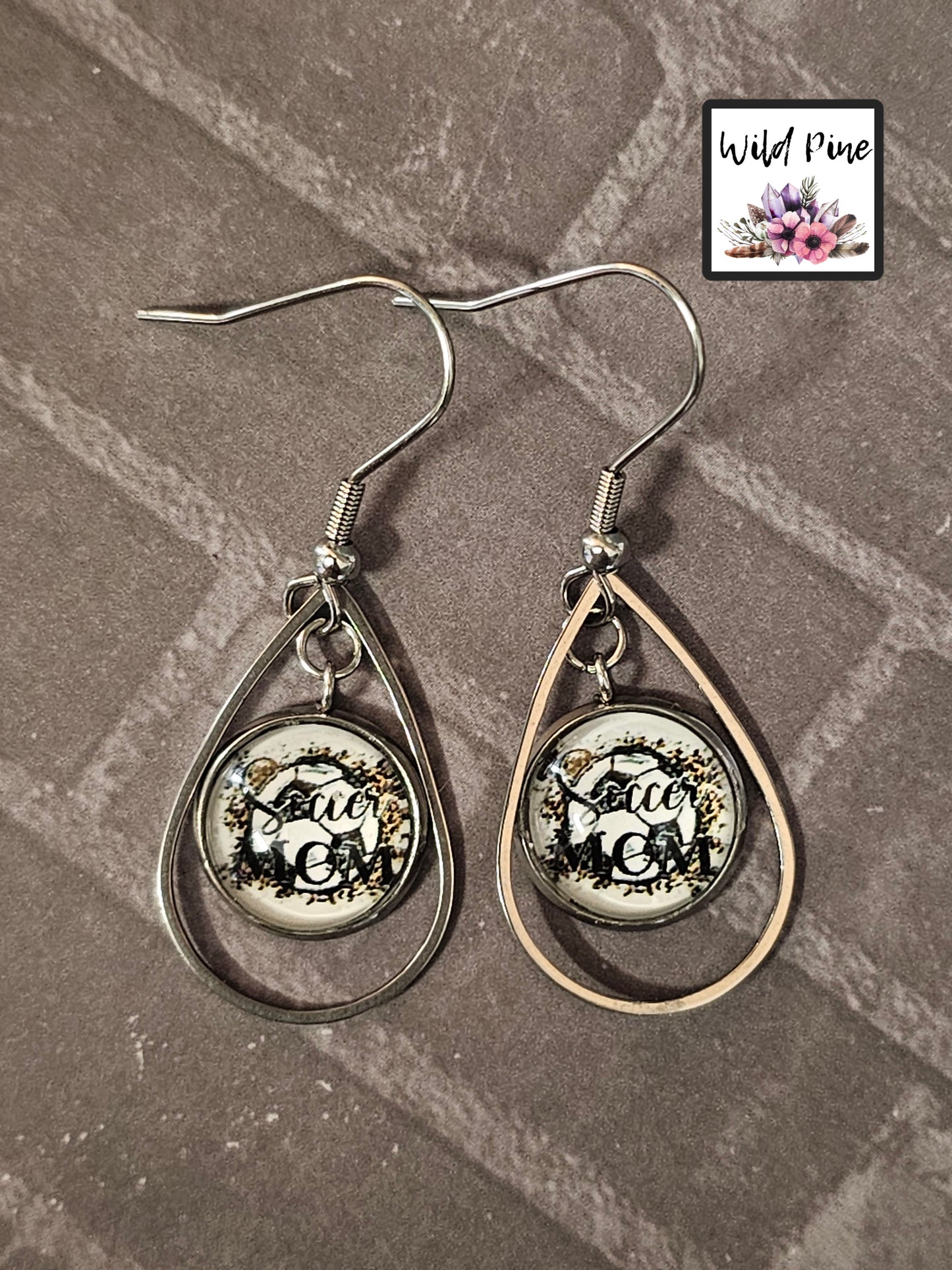 Soccer Mom 12MM TEAR DROP