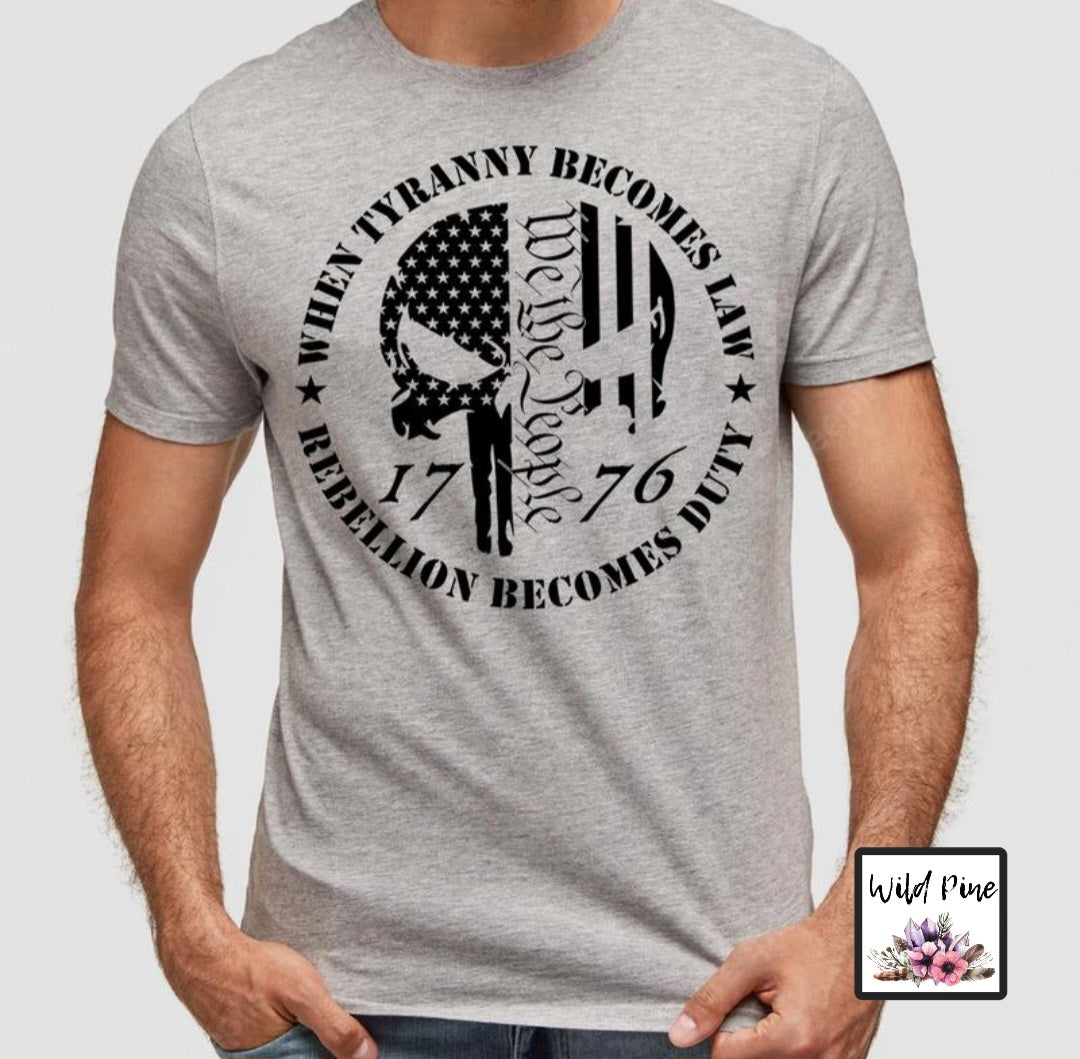 WHEN TYRANNY BECOMES LAW