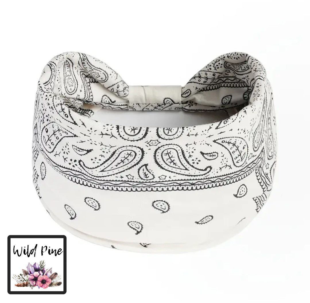 Boho Paisley HEADBAND