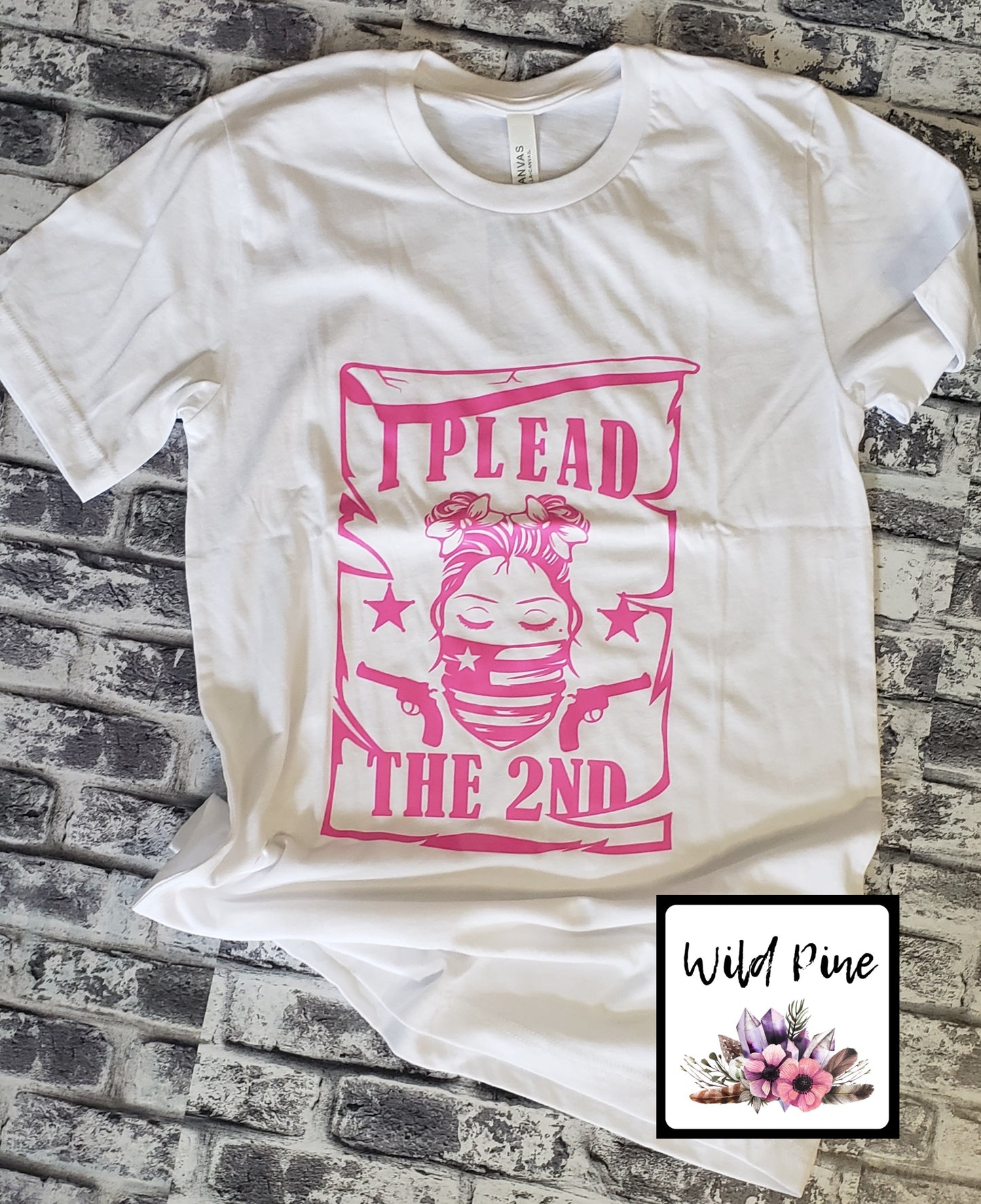 I Plead The 2nd Messy Bun -RTS