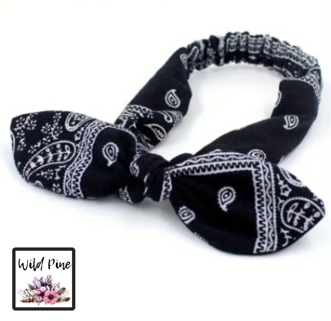 Paisley Knotted HEADBAND