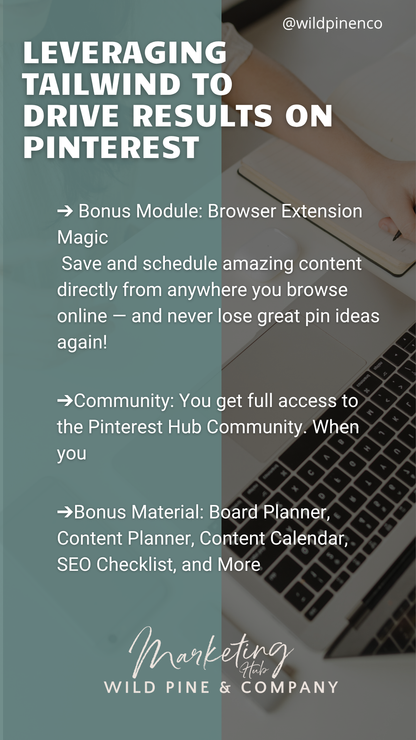 Leveraging Tailwind to Drive Results on Pinterest
