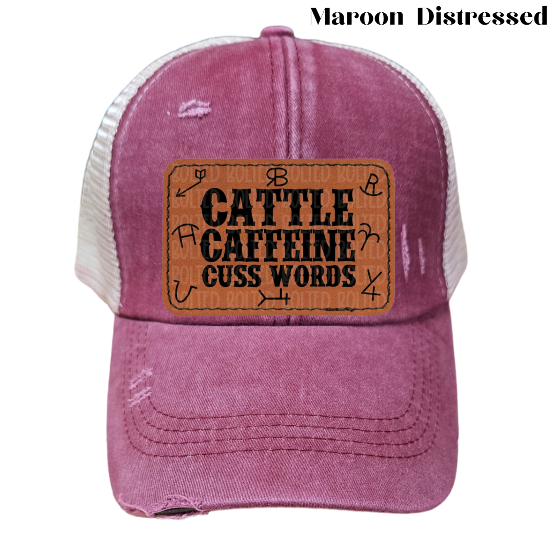 Cattle, Caffeine, Cuss Words