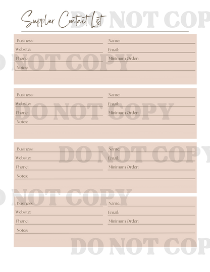 Product Planner