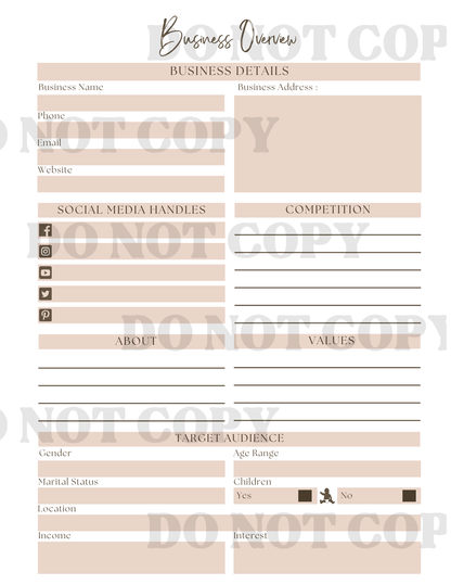 Business Planner