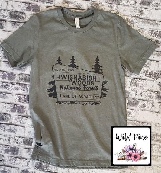 Now Entering Iwishabich Woods -RTS